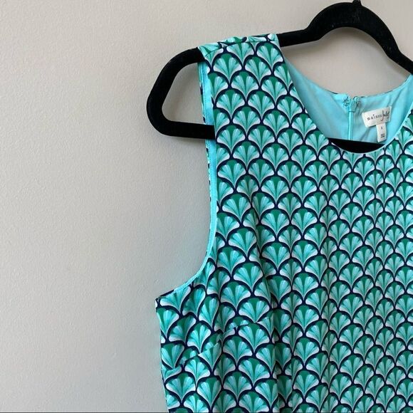 MAISON Jules- Fit and Flare Clamshell Print Dress - Picture 6 of 12